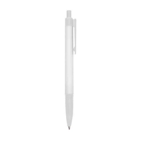 CANETA PLÁSTICA SPX-01095L NA COR BRANCO