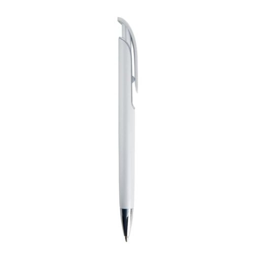 CANETA PLÁSTICA  SPX-13830B NA COR BRANCO