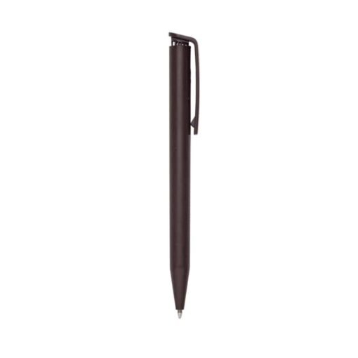 CANETA PLÁSTICA LEITOSA  SPX-13630 NA COR MARROM
