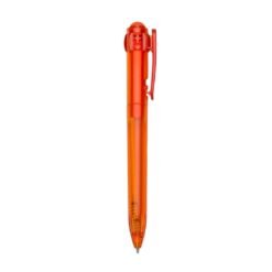 CANETA PLÁSTICA  SPX-12262 NA COR LARANJA