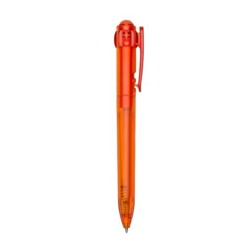CANETA PLÁSTICA  SPX-12262 NA COR LARANJA