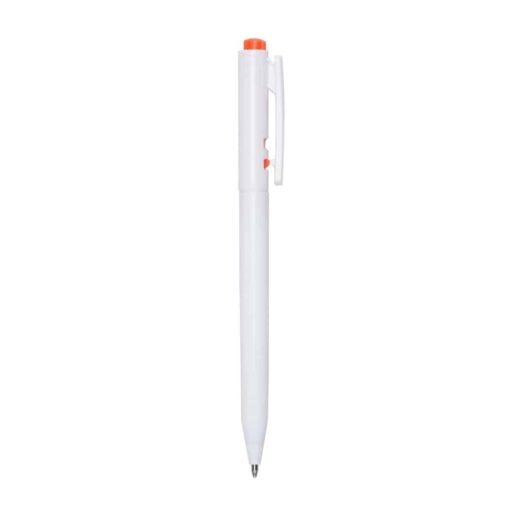 CANETA PLÁSTICA LEITOSO SPX-13720L NA COR LARANJA
