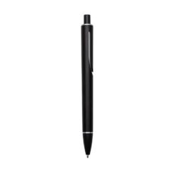 CANETA PLÁSTICA C/ 1 ANEL  SPX-13690 NA COR PRETO