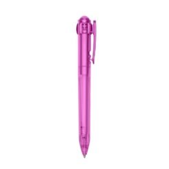 CANETA PLÁSTICA  SPX-12262 NA COR ROSA