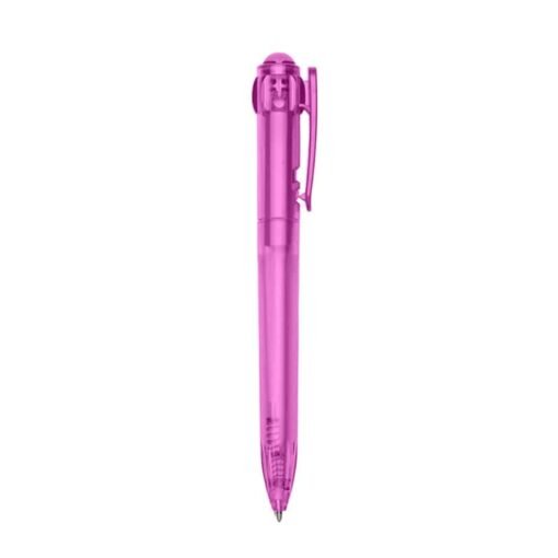 CANETA PLÁSTICA  SPX-12262 NA COR ROSA