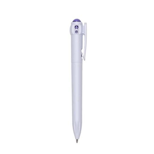 CANETA PLÁSTICA  SPX-12263 NA COR ROXO