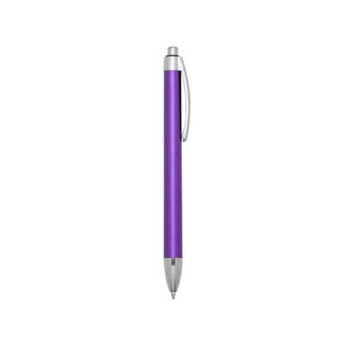 CANETA PLÁSTICA  SPX-13652 NA COR ROXO