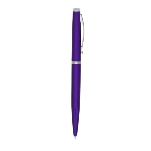 CANETA PLÁSTICA  SPX-12187 NA COR ROXO
