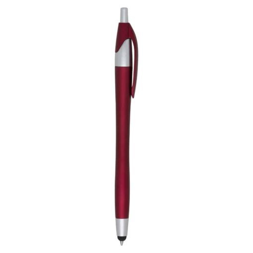 CANETA PLÁSTICA TOUCH SPX-12638 NA COR VERMELHO