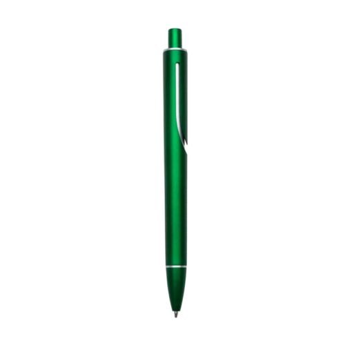CANETA PLÁSTICA C/ 1 ANEL  SPX-13690 NA COR VERDE