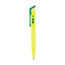 CANETA PLÁSTICA SPX-01098L NA COR AMARELO
