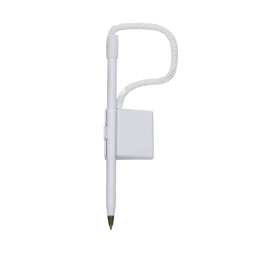 CANETA BALCÃO PLASTICA  SPX-12111 NA COR BRANCO OU TRANSPARENTE
