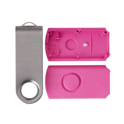 CARCAÇA P/ MEMORIA GIRATORIO ESCOVADA SPX-13960ES NA COR ROSA