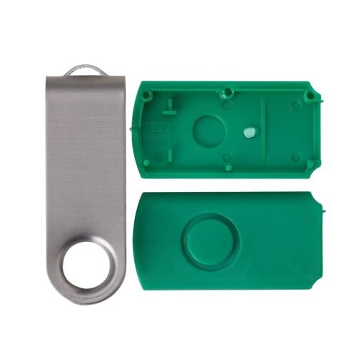 CARCAÇA P/ MEMORIA GIRATORIO ESCOVADA SPX-13960ES NA COR VERDE