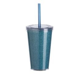 COPO EM ACRÍLICO C/ EVA SPX-14250 NA COR AZUL