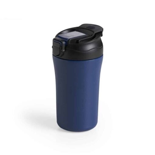 COPO INOX PAREDE DUPLA 450ML SPX-14725 NA COR AZUL