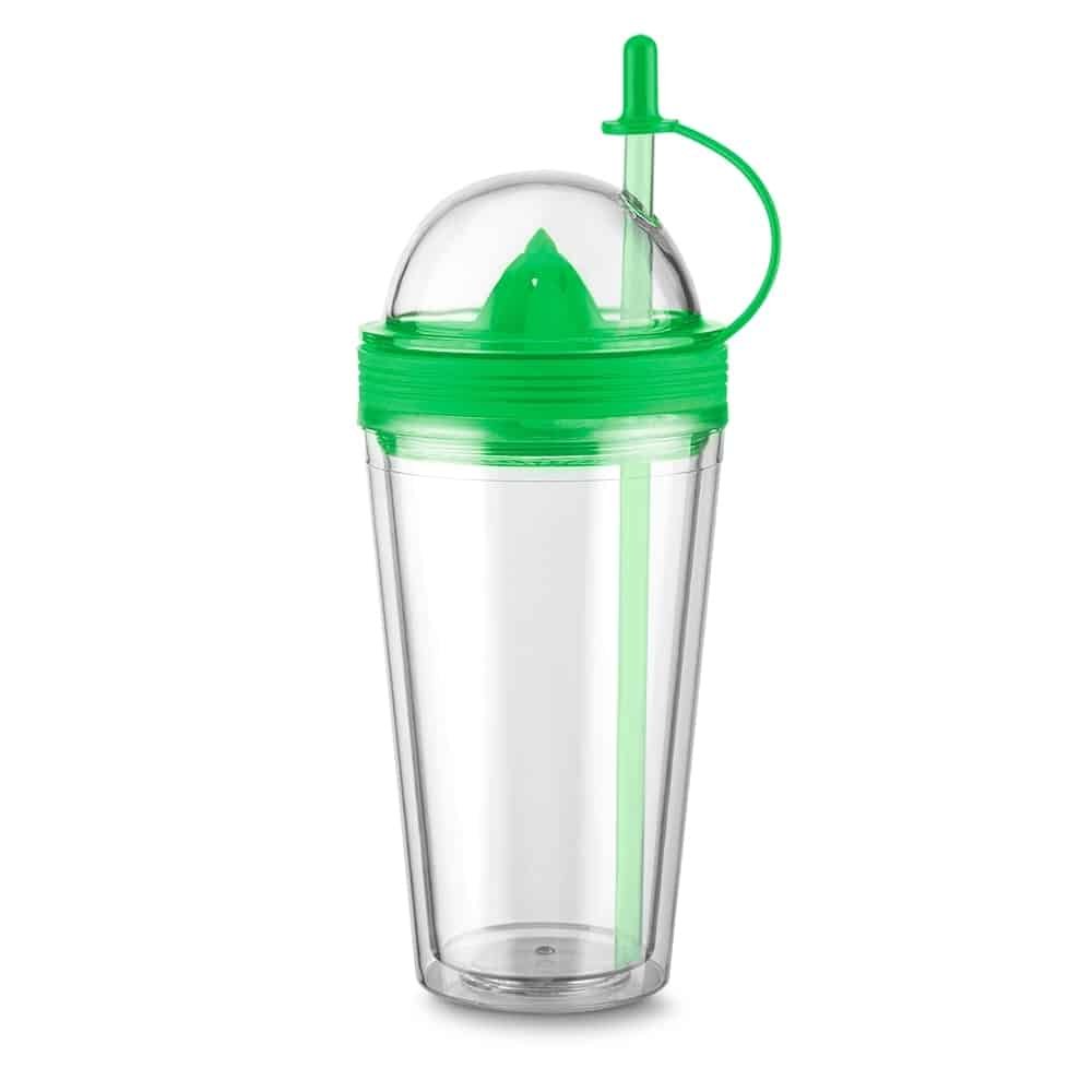 COPO PLÁSTICO ESPREMEDOR SPX-14093 NA COR VERDE