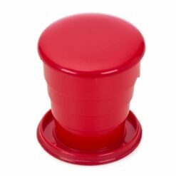 COPO RETRÁTIL 130 ML SPX-13656 NA COR VERMELHO