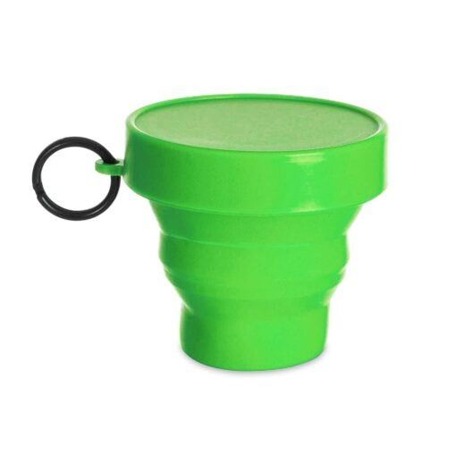 COPO RETRÁTIL EMBORRACHADO SPX-14273 NA COR VERDE