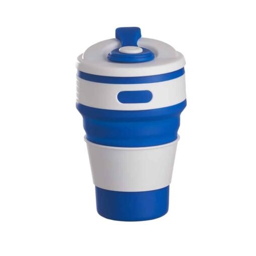 COPO RETRÁTIL 350ML SPX-14246 NA COR AZUL