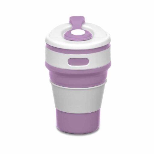 COPO RETRÁTIL 350ML SPX-14246 NA COR ROXO