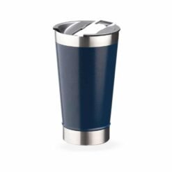COPO TÉRMICO 500ML *TEXTURA C/ ABRIDOR  SPX-18645T NA COR AZUL