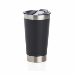 COPO TÉRMICO 500ML *LISO C/ ABRIDOR SPX-18645L NA COR PRETO