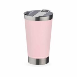 COPO TÉRMICO 500ML *LISO C/ ABRIDOR SPX-18645L NA COR ROSA