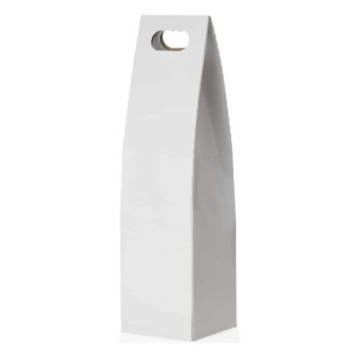 EMBALAGEM PARA GARRAFA SPX-14747 NA COR BRANCO