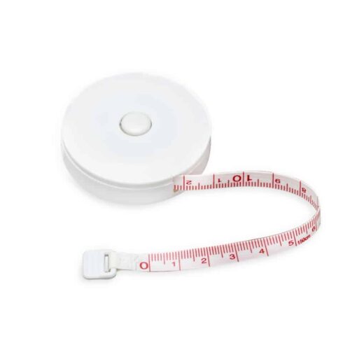 Alternative view of Fita Métrica Plástica De 1,50M | Brinde Personalizado na cor branco