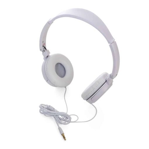 FONE DE OUVIDO STEREO ENTRADA P2 ARTICULAVEL SPX-12805 NA COR BRANCO