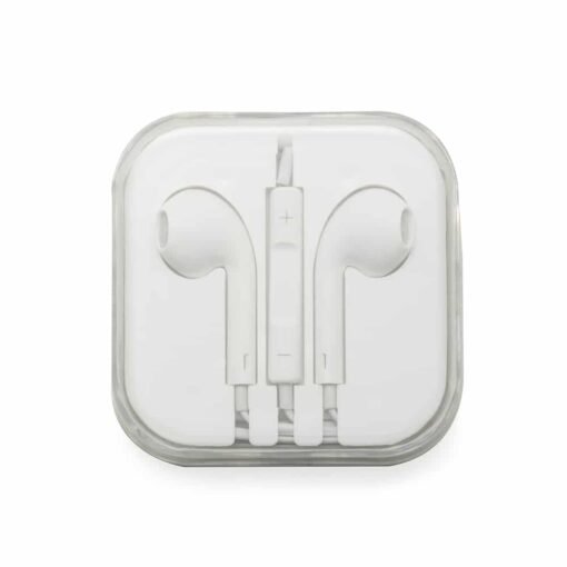 FONE DE OUVIDO C/ MICROFONE -BCO/BCO SPX-12789 NA COR BRANCO