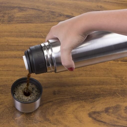 Brinde Personalizado: Garrafa Térmica 1l C/ Capa em Macapá – INOX - Imagem 5