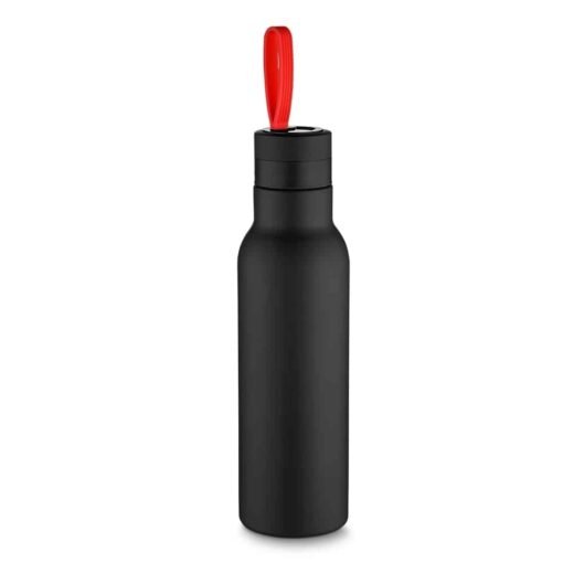 GARRAFA INOX C/ ALÇA SPX-14095 NA COR PRETO OU FUMÊ