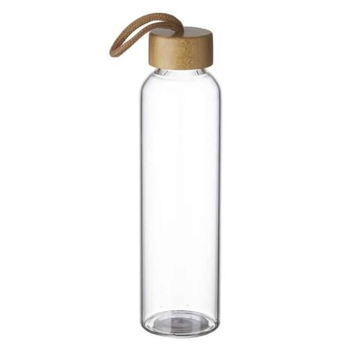 GARRAFA DE VIDRO 600 ML  SPX-14642 NA COR BRANCO OU TRANSPARENTE