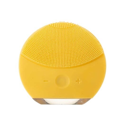 MASSAGEADOR E LIMPADOR FACIAL SPX-18562 NA COR AMARELO
