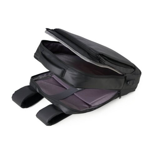 Mochila Personalizada Couro Sintético 17L - Preto - Imagem 7