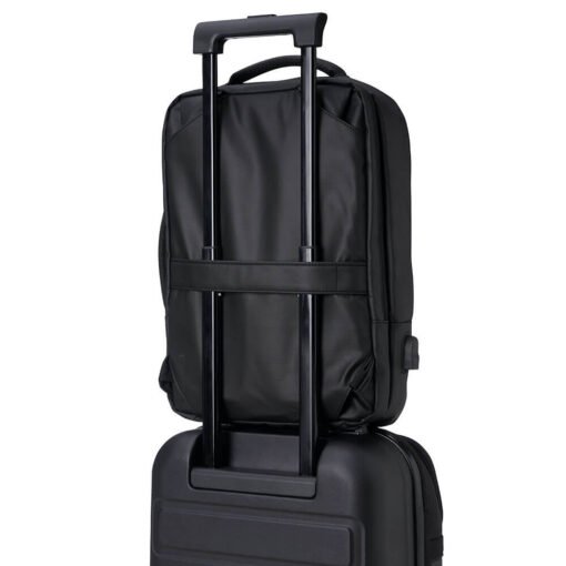 Mochila Personalizada Couro Sintético 17L - Preto - Imagem 8