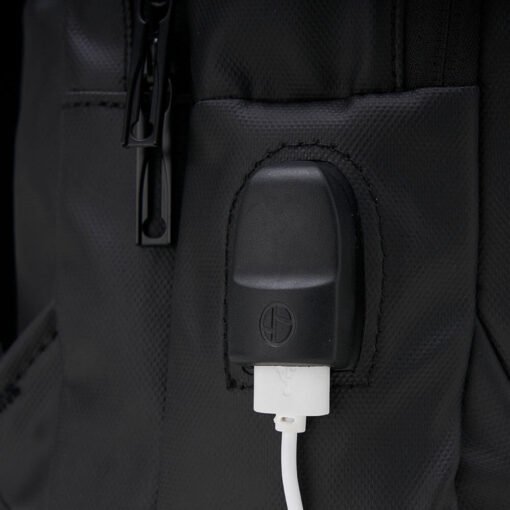 Mochila Personalizada Couro Sintético 17L - Preto - Imagem 9