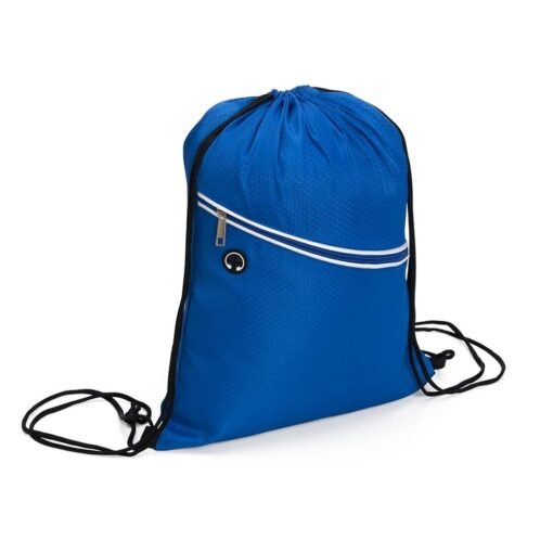 MOCHILA SACO C/SAÍDA DE FONE SPX-18601 NA COR AZUL