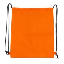 MOCHILA SACO POLIESTER  SPX-02079 NA COR LARANJA