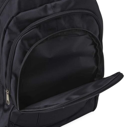 Mochila Personalizada Nylon Poliester 30L na cor preto - Imagem 4