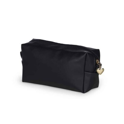 NECESSAIRE EM PU SPX-18650 NA COR PRETO