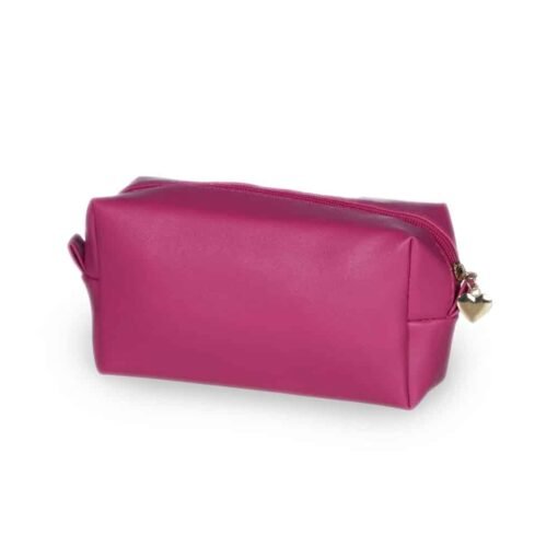NECESSAIRE EM PU SPX-18650 NA COR ROSA