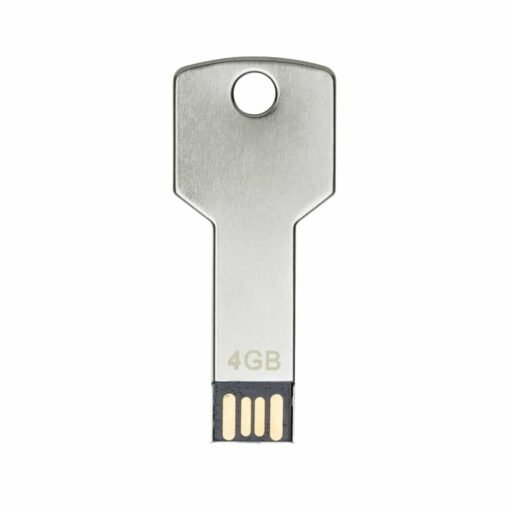 PEN DRIVE CHAVE 4 GB  SPX-024-4GB NA COR PRATA