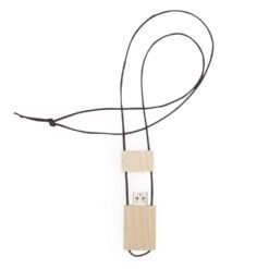 PEN DRIVE CORDÃO 4GB SPX-0075-4GB NA COR MADEIRA