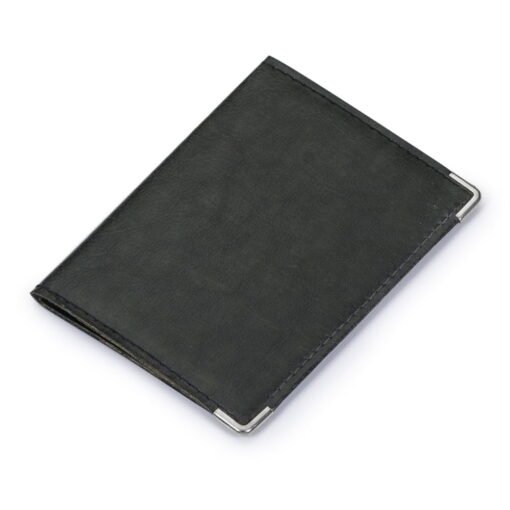 PORTA DOCUMENTO EM COURO SINTÉTICO SPX-12385CP NA COR PRETO