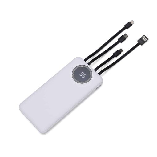 Alternative view of Power Personalizado - Branco SPX-04052-BCO | Brindes Brasil