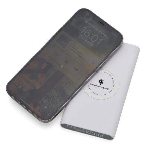 Alternative view of Power Personalizado Plástico - Branco SPX-04050-BCO
