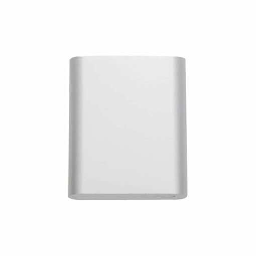 POWER BANK METAL SPX-12956 NA COR PRATA OU CINZA